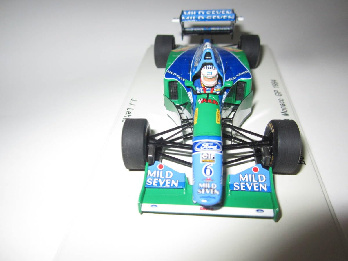 ミニカー 1/43 Spark Benetton B194 Monaco GP 1994 Amazon.co.jp: Spark 1/43 Benetton B194 Ford 1994 Monaco GP #6 J
